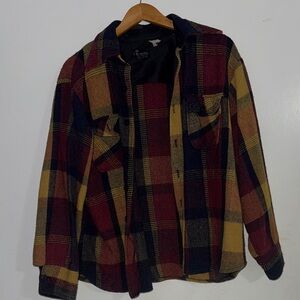 Plaid Flannel Shirt